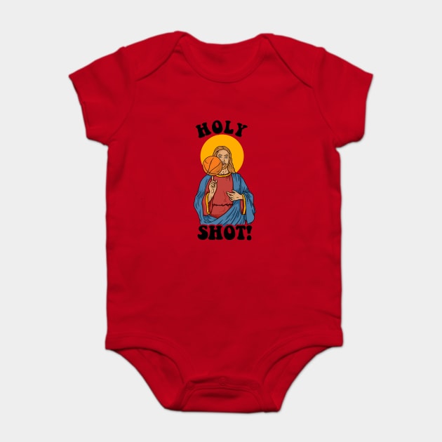 Holy Shot Baby Bodysuit by dumbshirts